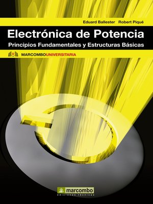 cover image of Electrónica de potencia